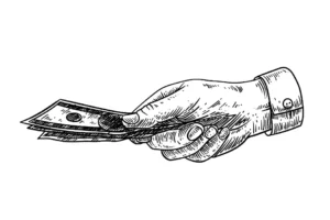 Free Money Picture To Color In
