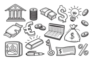 Free Money Picture To Color In