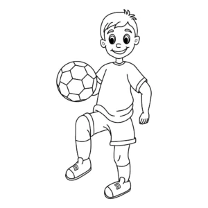 Free Football Picture To Color In