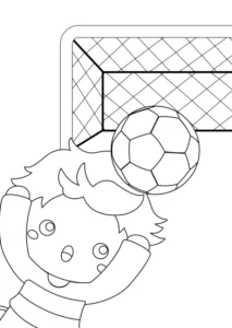 Free Football Picture To Color In