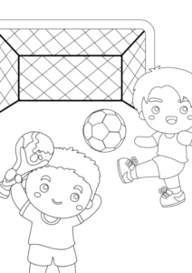Free Football Picture To Color In