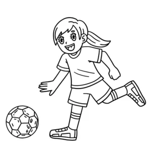 Free Football Picture To Color In