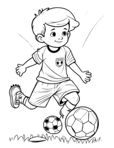 Free Football Picture To Color In