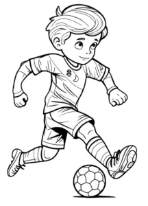 Free Football Picture To Color In