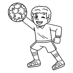 Free Football Picture To Color In