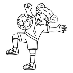 Free Football Picture To Color In